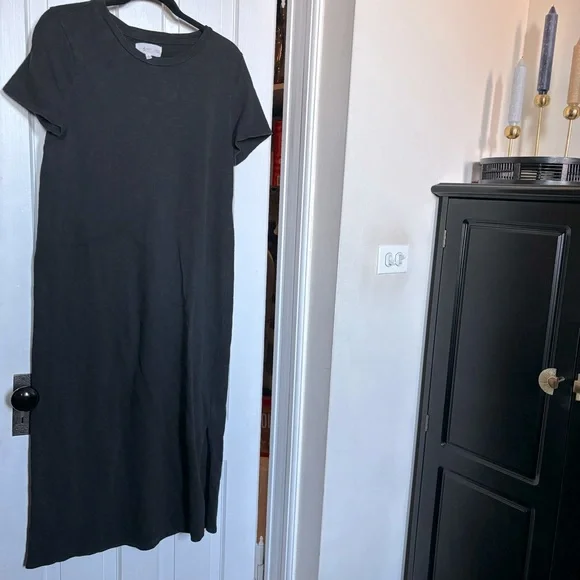 slim fit dress slacks Louis Vuitton Black Viscose T-Shirt Dress #34 main image 0